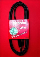 Piranha Professional 2M 3.5mm to 6.5mm Stero Cable