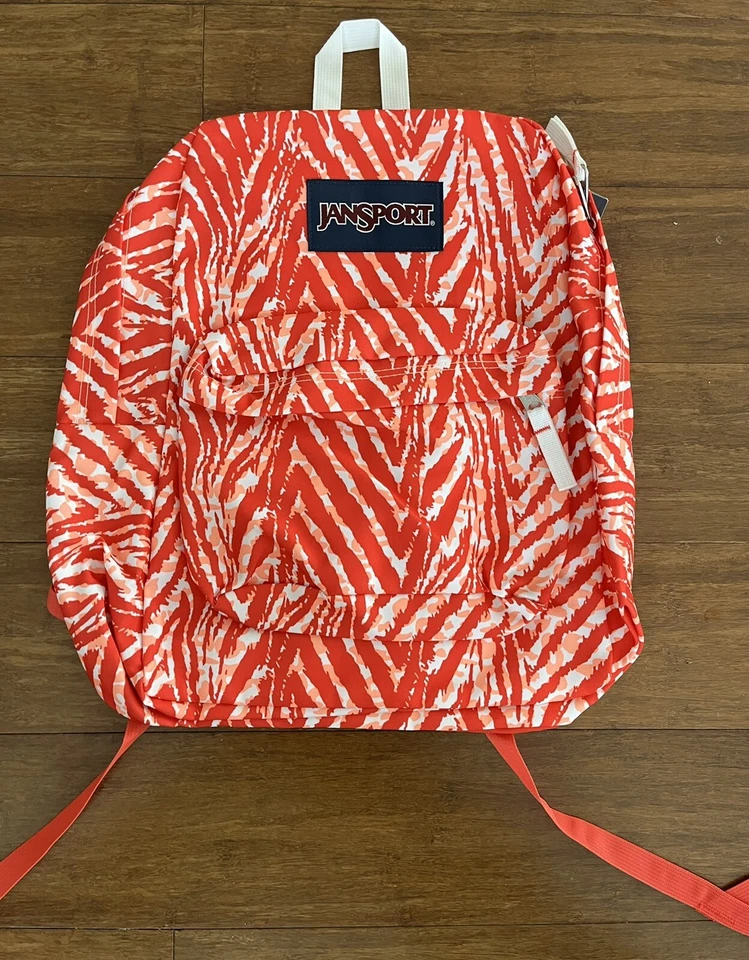 Mochila JanSport Superbreak, Coral Peaches Wild At Heart