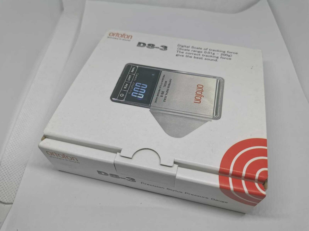 ORTOFON DS-3 high precision digital stylus pressure gauge, MADE IN