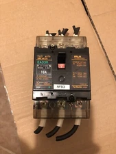 FUJI EA33M AUTO BREAKER 16A 41-21592 3POLE AC220V Clean Used