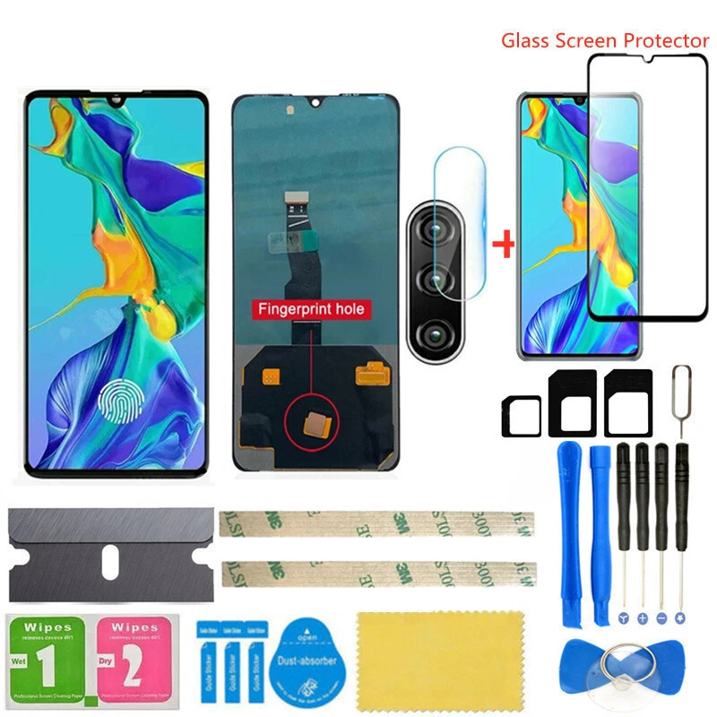 For Huawei P30 ELE-L29 L09 OLED LCD Display Sensor Digitizer Screen Replacement - Image 4 of 4