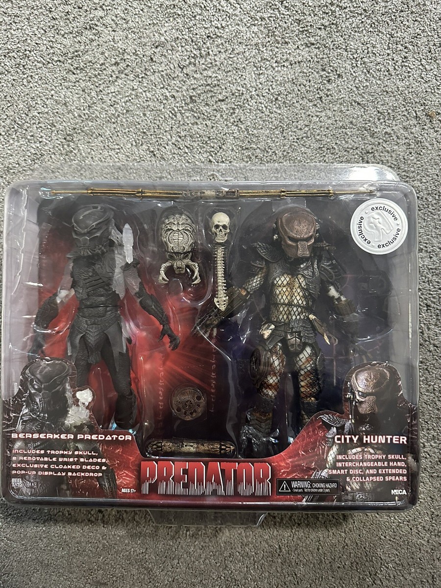 ✓NECA Predator 2-Pack, Berserker Predator & City Hunter