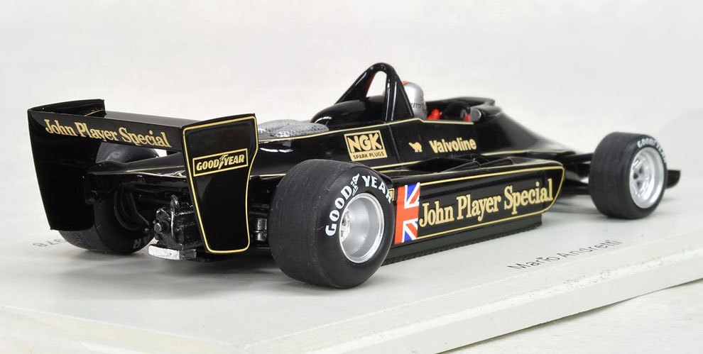 再価格改定！LOTUS 79 78 ’ M Andretti ミニカー 1/43 Mario Andretti 1978 Lotus F1 Team Lotus 79 1:8 Scale Model