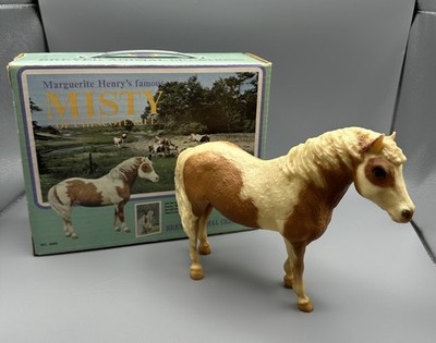 Vtg 1970s Breyer Misty of Chincoteague #2055 Gift Set Picture Box Misty Only USA