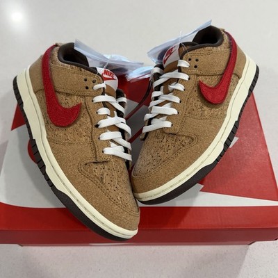 CLOT x NIKE DUNK SP LOW CORK MENS 6.5 / WOMENS 8 FN0317-121