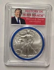 2017 American Silver Eagle Trump Label PCGS MS69 First Strike