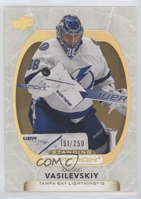 2021 Upper Deck Ovation Gold Spectrum Standing /250 Andrei Vasilevskiy #85 4et