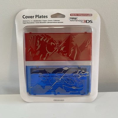 New Nintendo 3DS Kisekae Cover Plates No.040 - Pokémon ORAS Groudon / Kyogre