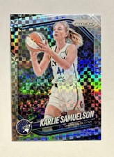 2025 Prizm WNBA Karlie Samuelson Checkerboard Prizm #102 Lynx SP