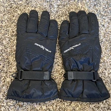 ZERO XPOSUR Gloves Mens M/L Black Warmer Lightweight Winter Driving NEW