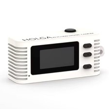 Holga DC-01 Keychain Digital Camera Compact and Portable Design (White)