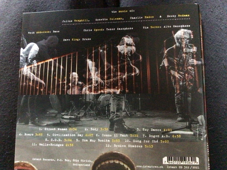 Tim Berne Quartet - Broken Shadows - Intakt Rec. - Bild 2 von 2