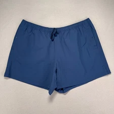 REI Co-op Active Pursuits 6" Shorts Mens XXL Navy Nylon Hiking Baggies Outdoor