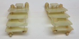 2004 - 2005 HONDA TRX 450 OEM RADIATOR GRILLE 19034-HP1-000 LOUVRE GRILL TRX450