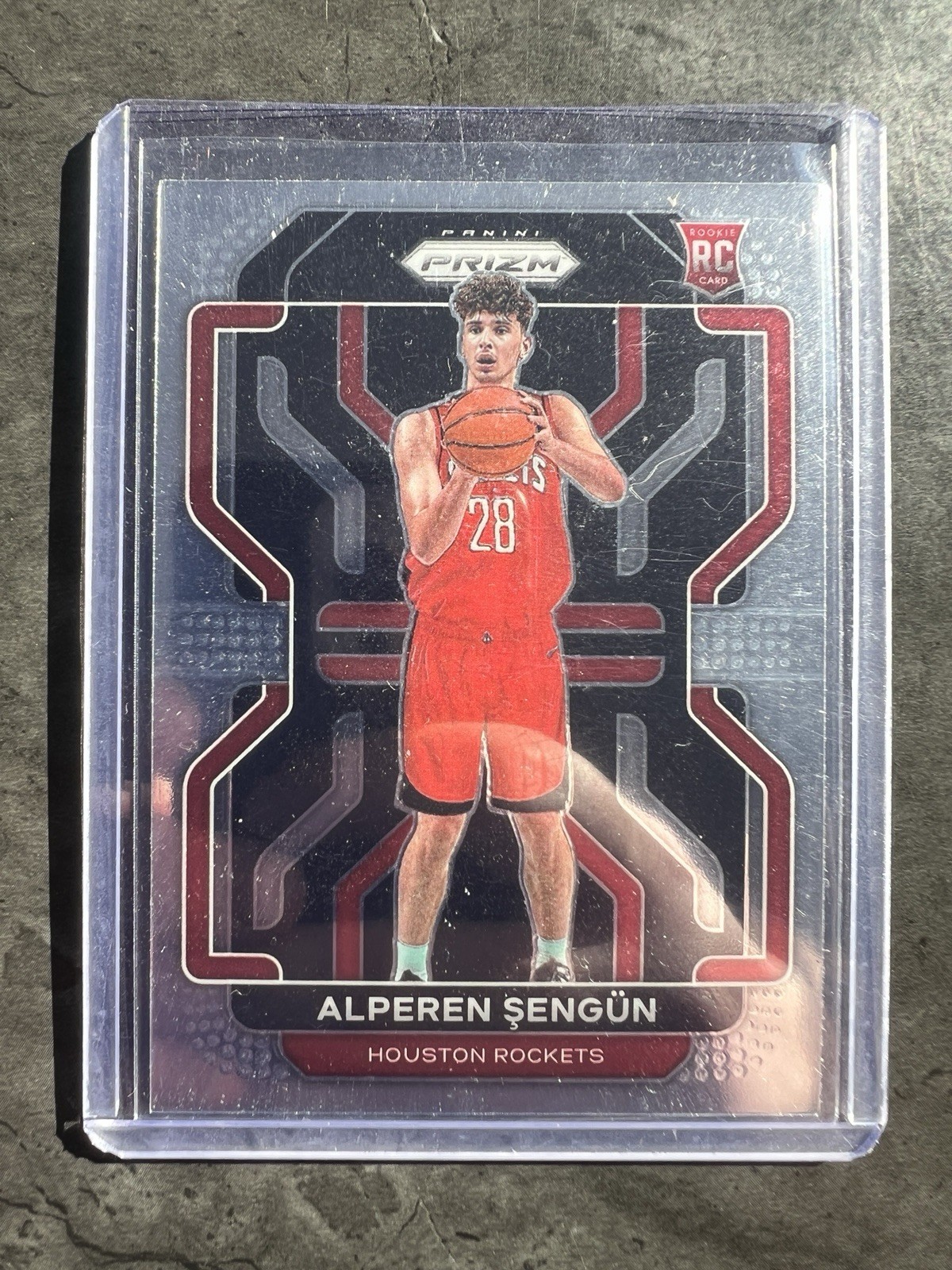 2021-22 Panini Prizm Alperen Sengun #318 Houston Rockets RC