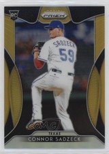 2019 Panini Prizm Tier III Gold Prizm 9/10 Connor Sadzeck #292 1t3