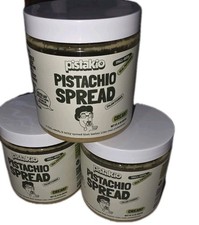 Pistakio Creamy Pistacchio Spread - Barattoli da 8 oz (lotto di 3) - Piccolo lotto, Vegan