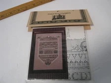 Told In A Garden Family Treasure II Cross Stitch Pattern TG12 Amish Sampler