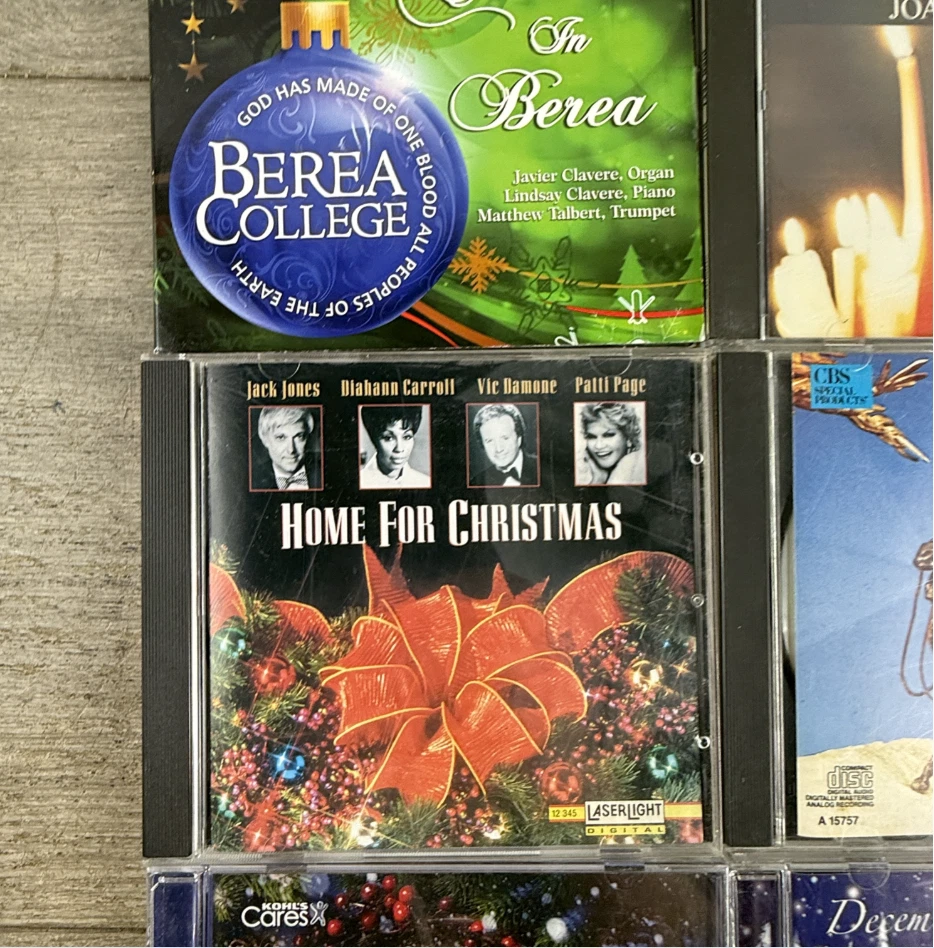 Christmas CD Lot of 6 – Joan Baez, Trans-Siberian, Moody Blues, Berea, More Foto 4 de 4