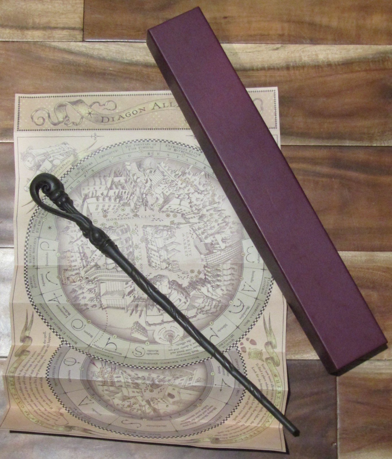 Map Souvenir Toyage