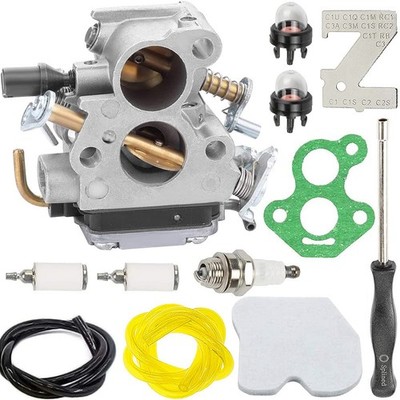 ZAMDOE Vergaser Kit für Husqvarna 235 235E 236 236E 240 240E 120 Mark II