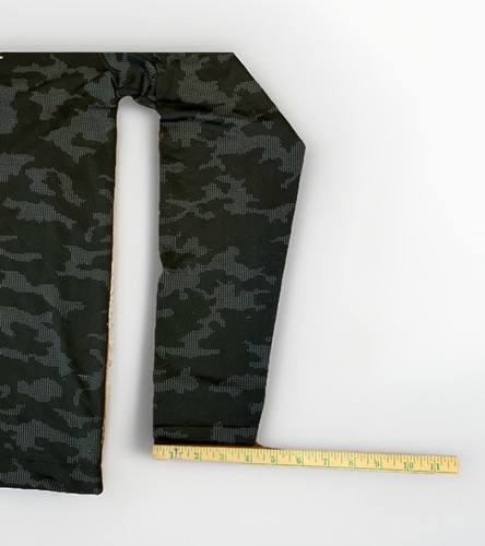 Lululemon Men's Metal Vent Tech Long Sleeve XL Black Anchor Camo - Picture 8 of 12