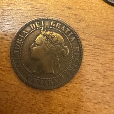 62 Canadian Large Cents Queen Victoria Mixed Dates Consecutive Years Coin Lot
