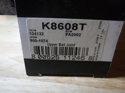 Mechanics Choice K8608T Upper Ball Joint