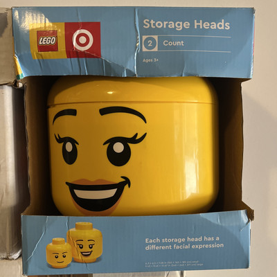 LEGO For Target 40320824 Storage Head - Yellow (Discontinued)
