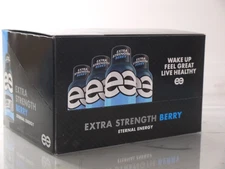 (12 Count)Eternal Energy Shot, Extra Strength, Berry 1.93 oz EACH .EXP DATE 7/26
