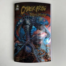 All Caps Cyberfrog Blood Honey #1 Salamandroid Chromium Signed Ethan Van Sciver