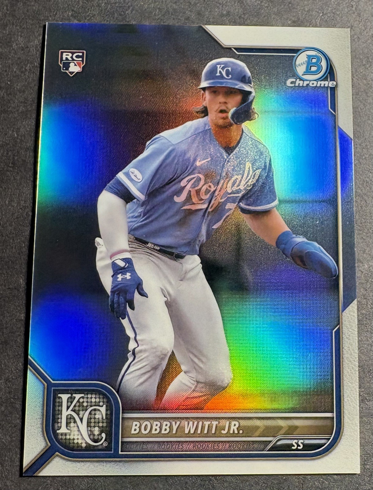 2022 Bowman Chrome - Bobby Witt Jr. #77 Refractor /499 (RC)🔥🔥📈📈