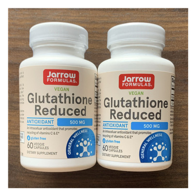 Jarrow Formulas Glutathione Reduced Antioxidant 500mg 60 Caps Exp 2028 (2)
