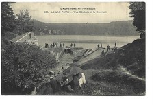 63 The Lake Pavin General View And Spillway