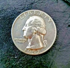 1957 Washington Quarter 90% Silver Very Fine