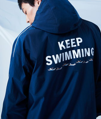 Shipping from late June] BTS 'SWIM' Official Merch Wind Jacket