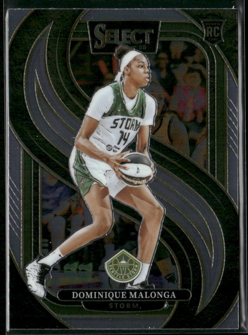 2025 Panini Select WNBA Dominique Malonga #150 RC Base Storm BB1562