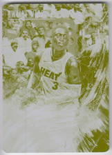 2018-19 Panini Court Kings Dwyane Wade High Court Signatures Yellow Plate 1/1