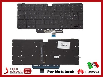 Italienische Tastatur Huawei MagicBook15 BOH-WAQ9R WAQ9HNR Schwarz QWERTY 1x