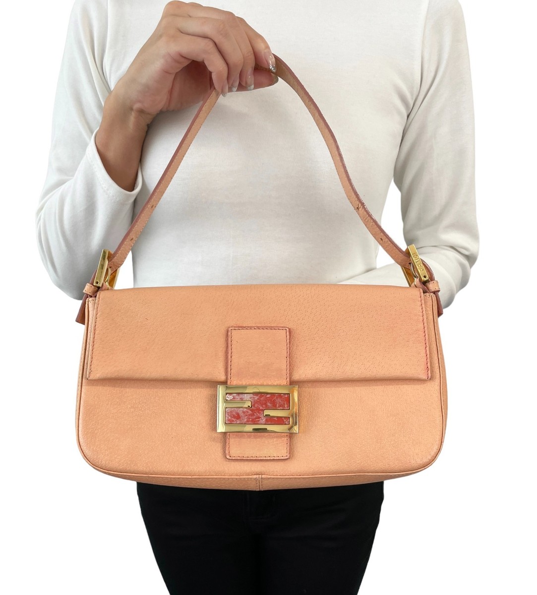 ビンテージファブリック Fendi Orange Peekaboo – Labellov
