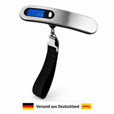 KANDONEX Kofferwaage Digital 50kg   Reise Gadget Flugzeug, Gepäckwaage Präzise
