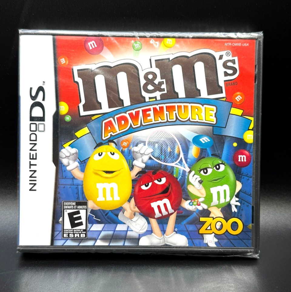 M&M''s Adventure NDS (Brand New Factory Sealed US Version) Nintendo DS
