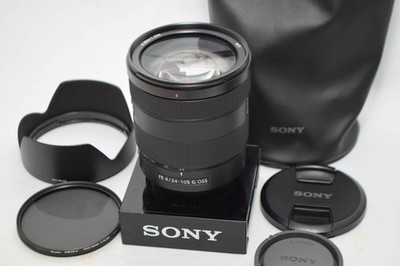 SONY FE 24-105mm F4 G OSS SEL24105G with bonus lens hood