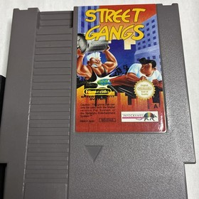 Street Gangs Nintendo Nes Game AUS Version With Sleeve Fully Cleaned & Tested