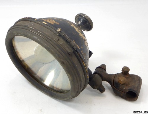 Rare Vintage Brass Era Spotlight w/ Mounting Bracket