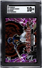 2023 Panini Donruss Jackson Chourio #16 Unleashed SGC 10 Gem Mint Pink Fireworks
