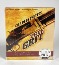 True Grit by Charles Portis 2006 Recorded Books 6 CD Unabridged Edition SEALED!