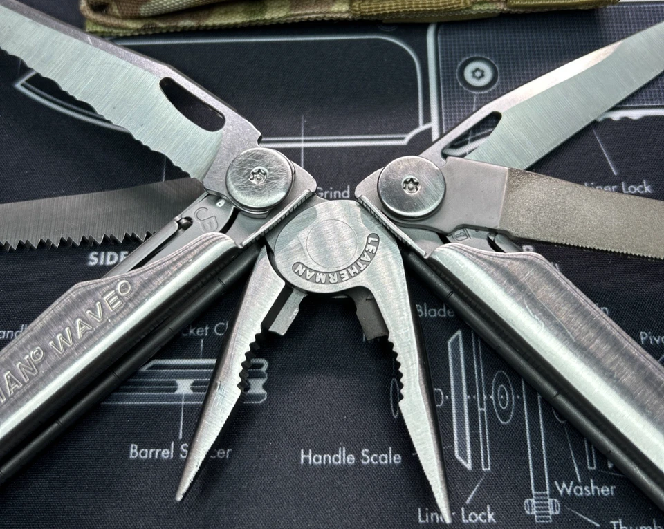 Leatherman Wave Multi-Ferramenta 2ª Geração Aço Inoxidável com Bainha VGUC BOD 0910 - Imagem 3 de 4