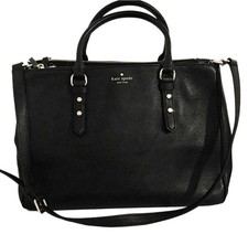 Kate Spade Mulberry Street Large Black  Satchel Women's Bags And Handbags