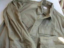 NOS VIETNAM WAR US ARMY 1968 SIZE LARGE-LONG RIPSTOP JUNGLE JACKET